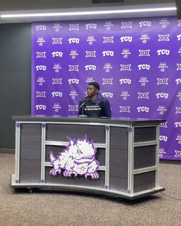 WATCH! Josh Newton Addresses Media During Fall Camp